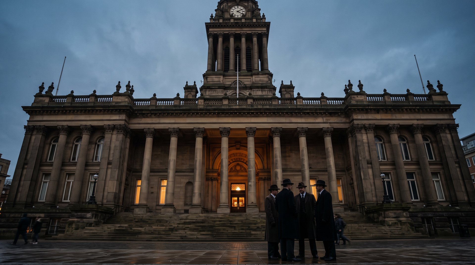 Atmospheric hero image for The Leeds Ledger.
